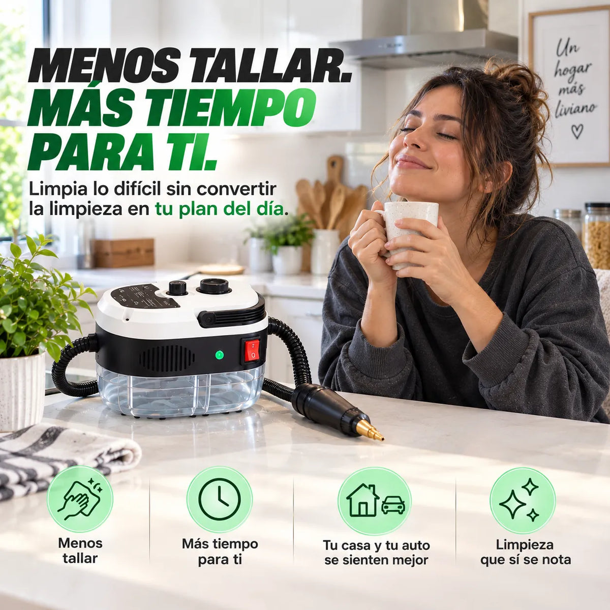 Limpiador a Vapor Portátil VaporBlast™