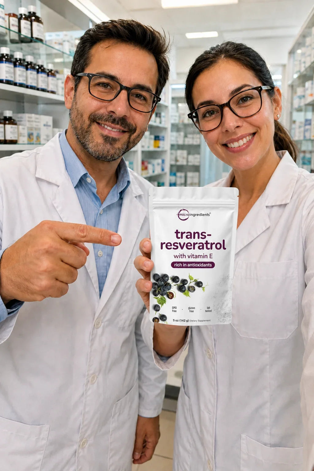 Compra 1 y Llévate 2 - Trans-Resveratrol Micro Ingredients
