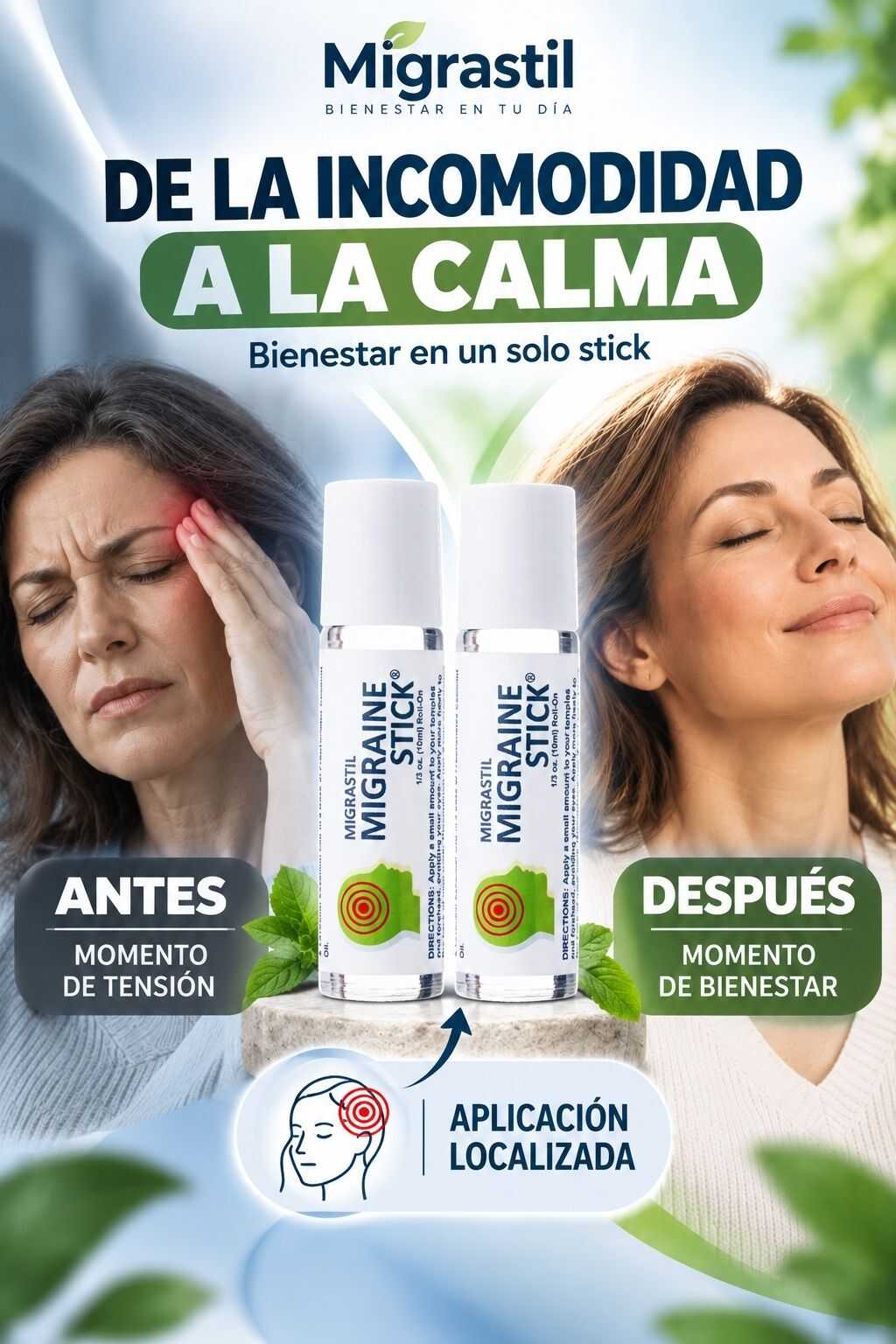 Compra 1 y Llévate 2 - Migraine Stick