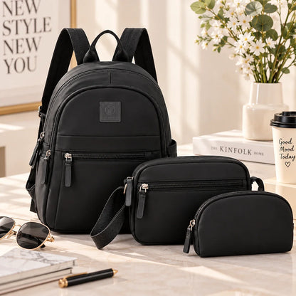 Set Bella Chic™ 3 en 1 | Mochila + Bolsa + Estuche [ÚLTIMAS UNIDADES] –