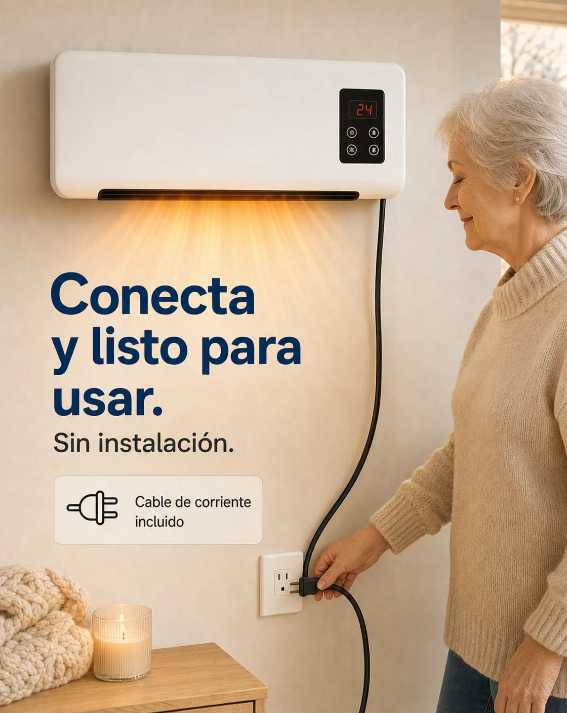 Conecta y listo para usar