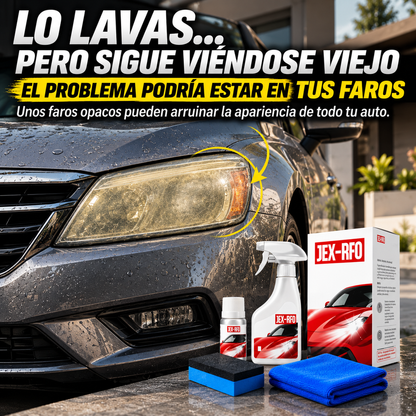 Compra 1 y Llévate 2 - Kit Restaurador de Faros Automotriz