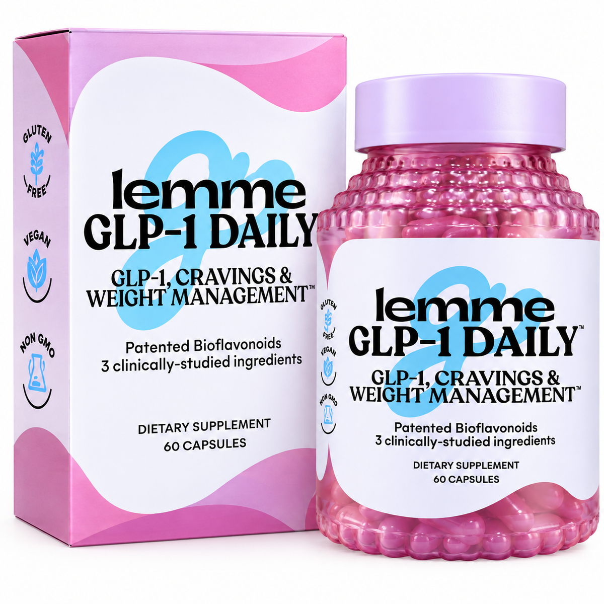 Compra 1 y Llévate 2 | Lemme GLP-1 Daily 60 cápsulas