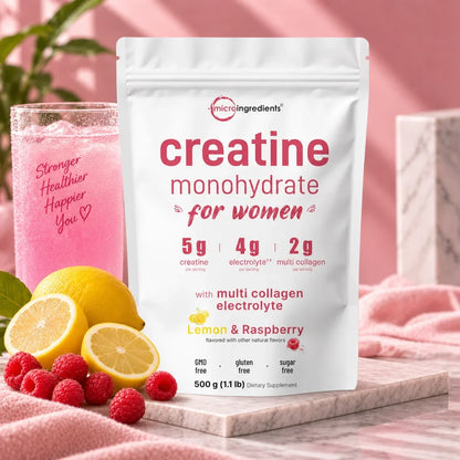 Compra 1 y Llévate 2 | Creatina Monohidratada para Mujer Micro Ingredients