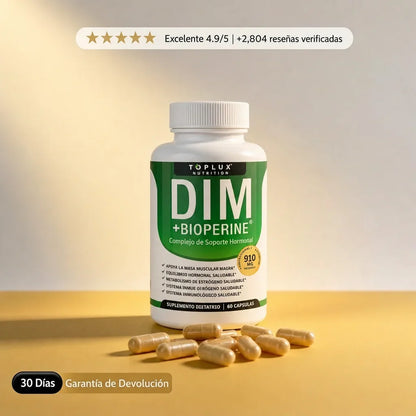 Compra 1 y Llévate 2 | DIM + Bioperine Toplux 60 cápsulas