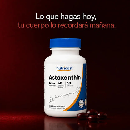Compra 1 y Llévate 2 - Astaxantina Nutricost 60 cápsulas