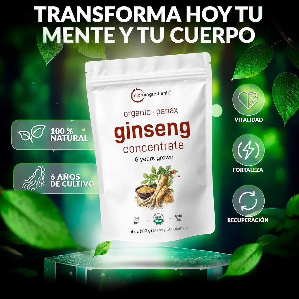 Compra 1 y Llévate 2 | Ginseng Orgánico 113 g