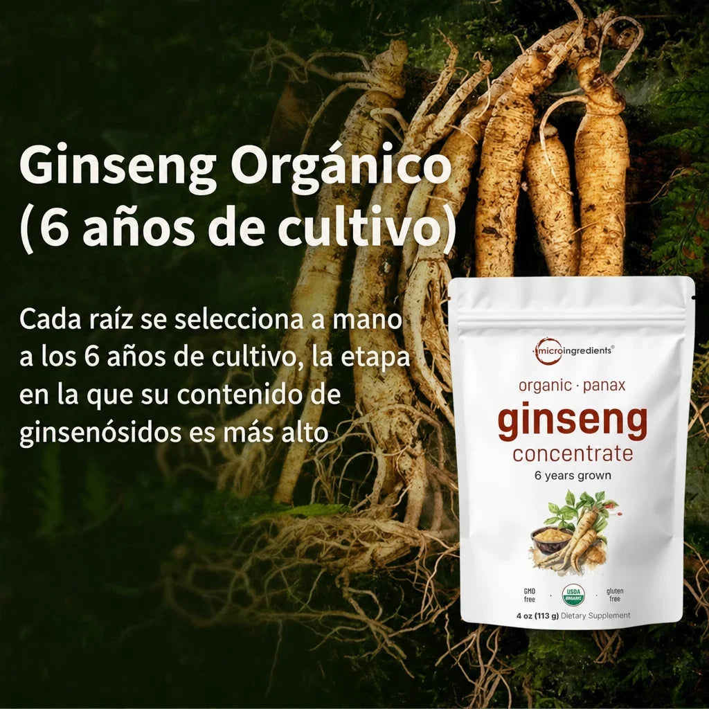Compra 1 y Llévate 2 - Ginseng Orgánico 113 g