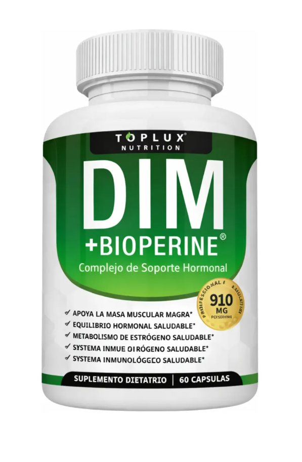 Compra 1 y Llévate 2 | DIM + Bioperine Toplux 60 cápsulas