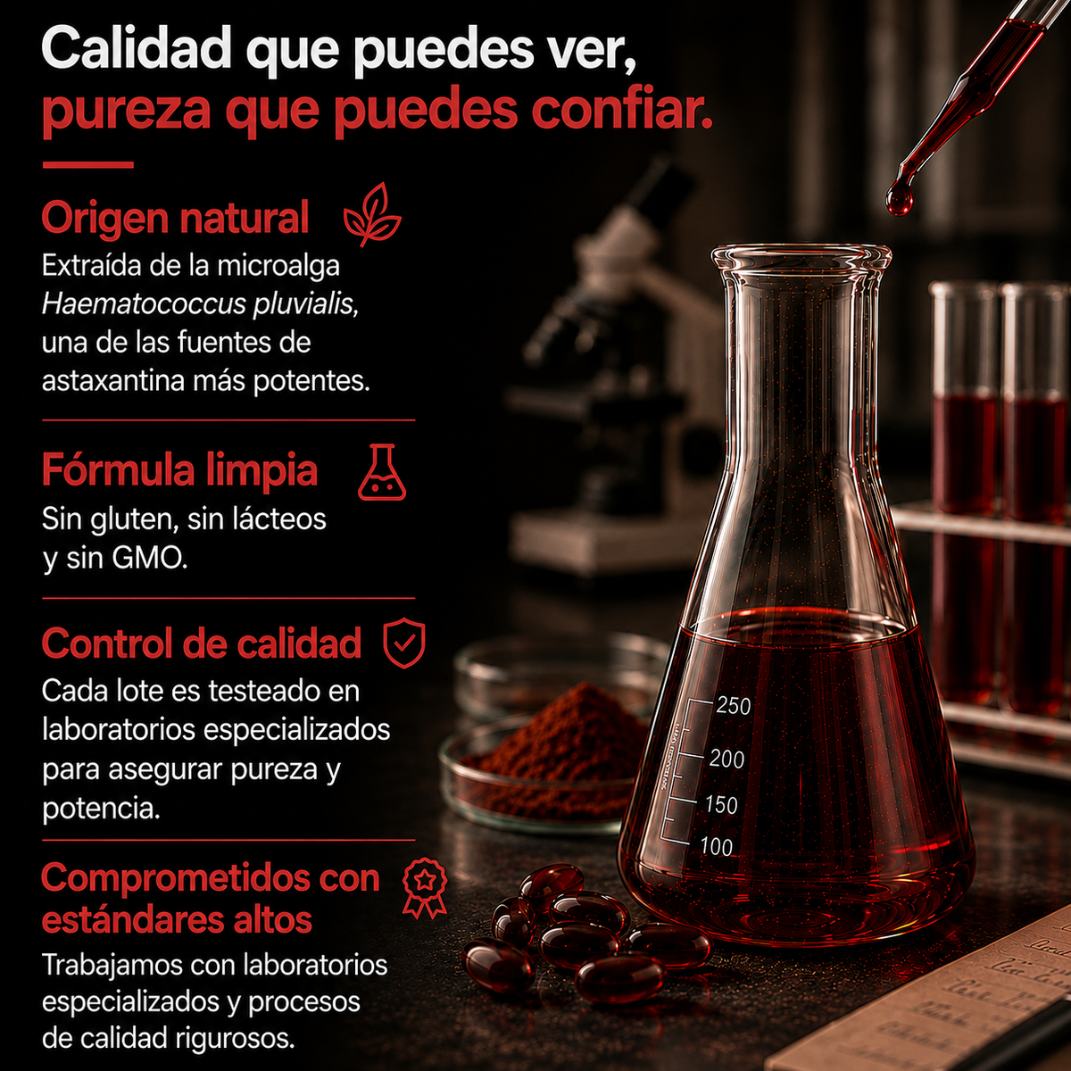 Compra 1 y Llévate 2 - Astaxantina Nutricost 60 cápsulas