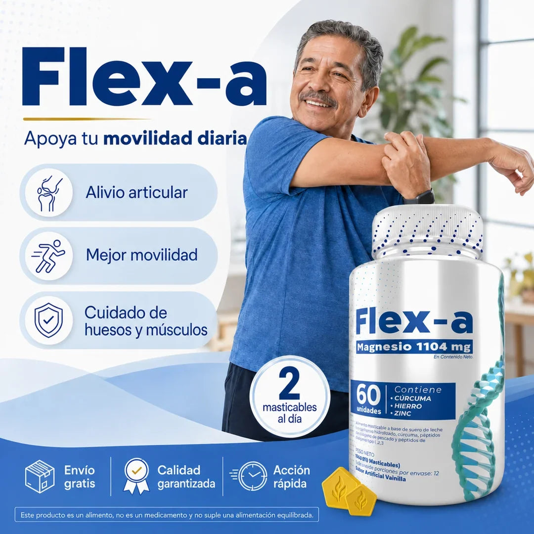 Compra 1 y Llévate 2 - Flex-a Magnesio para Articulaciones