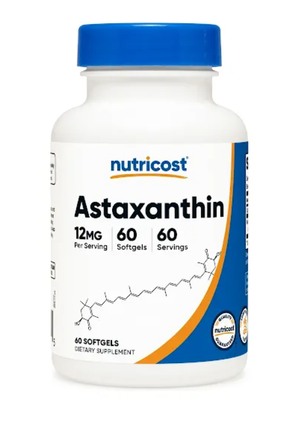 Compra 1 y Llévate 2 | Astaxantina Nutricost 60 cápsulas