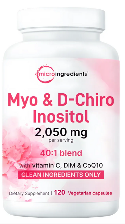 Compra 1 y Llévate 2 | Myo & D-Chiro Inositol 120 cápsulas
