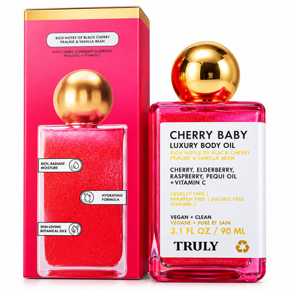 Compra 1 y Llévate 2 - Truly Cherry Baby Aceite Corporal 90 ml