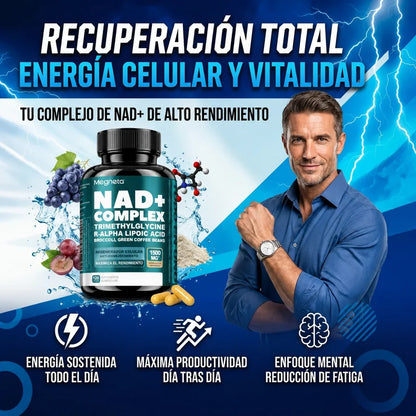 Compra 1 y Llévate 2 | NAD+ Complex Megneta 120 cápsulas