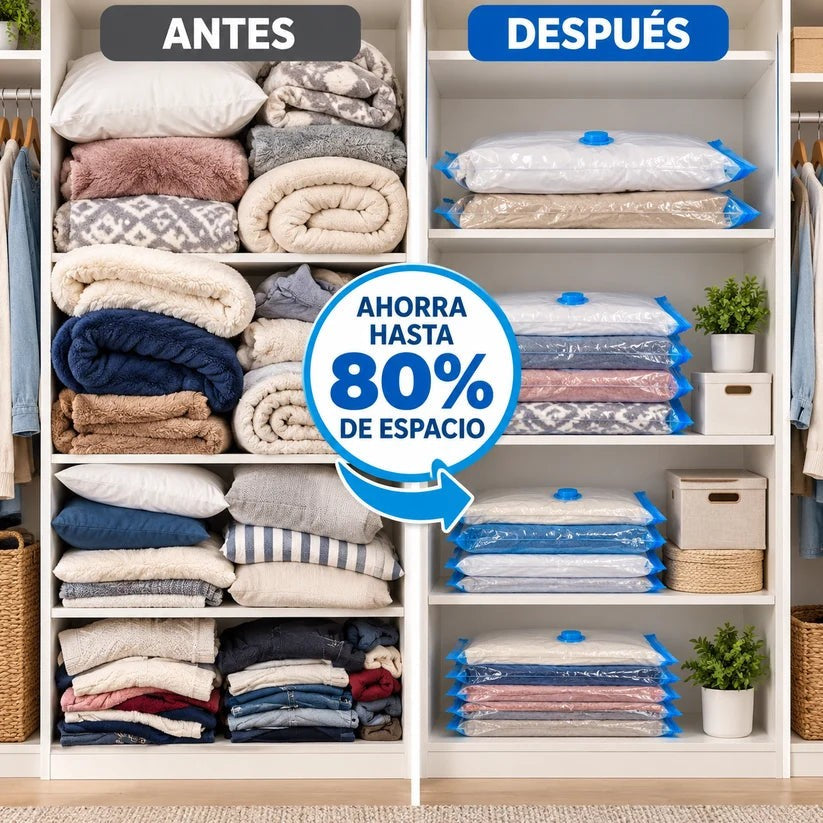 VacuMax™ Bolsas al Vacío con Bomba